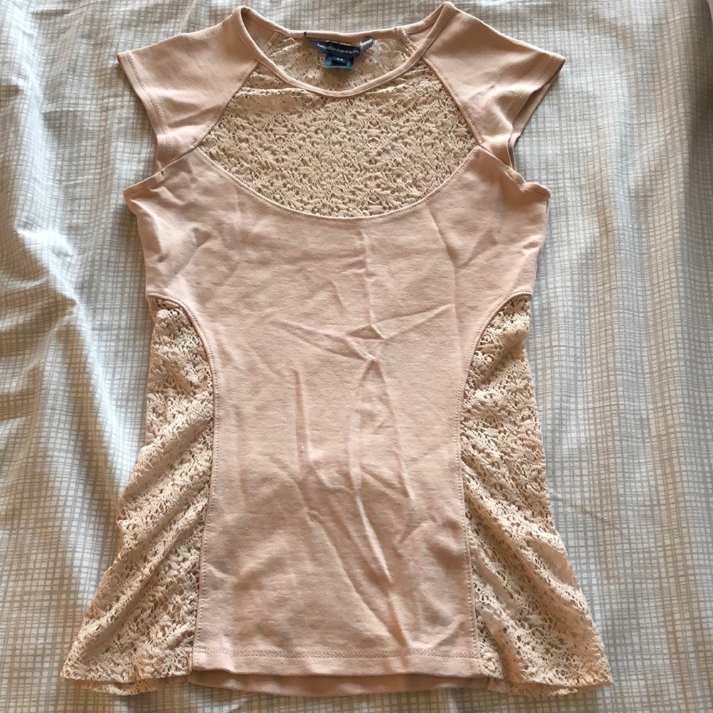 Blush French Connection Top